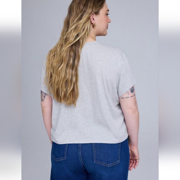 Torrid Belle Isle Anchor Croppped Tee Sz 2 - Picture 3 of 5